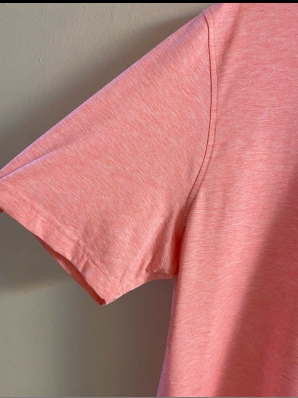 johnnie-O Coral Heather Polo Shirt XL - Picture 4 of 6